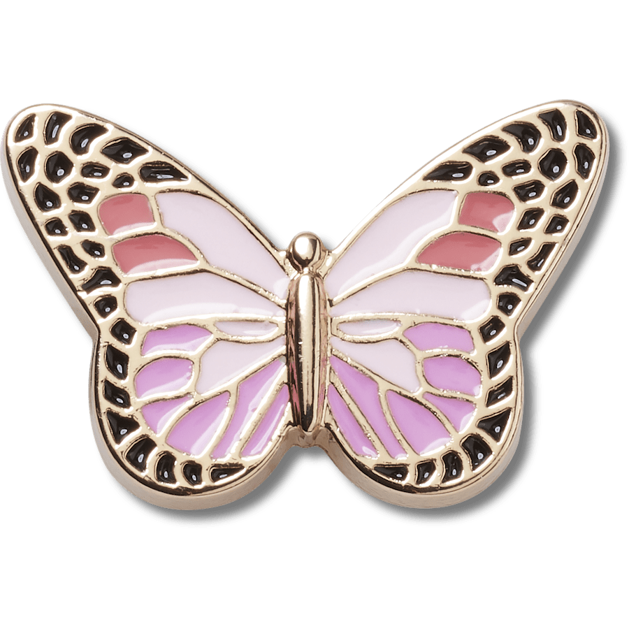 Pink Elevated Colorful Butterfly Jibbitz™ charms