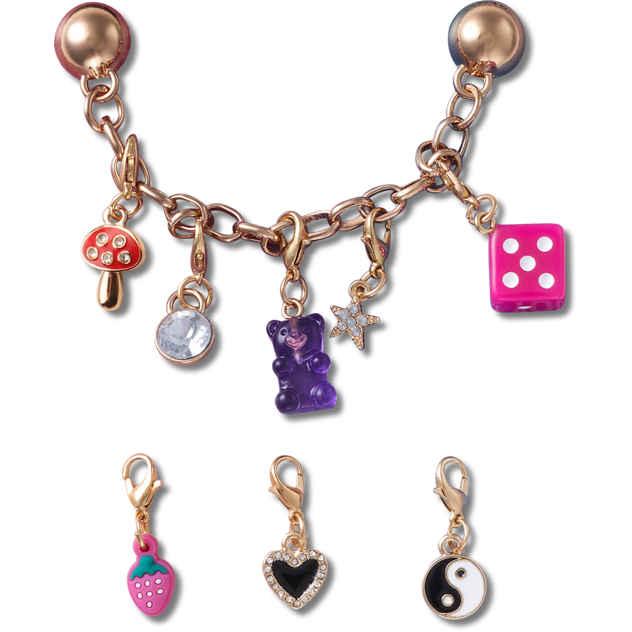 Custom Charm Chain 5 Pack Jibbitz™ charms