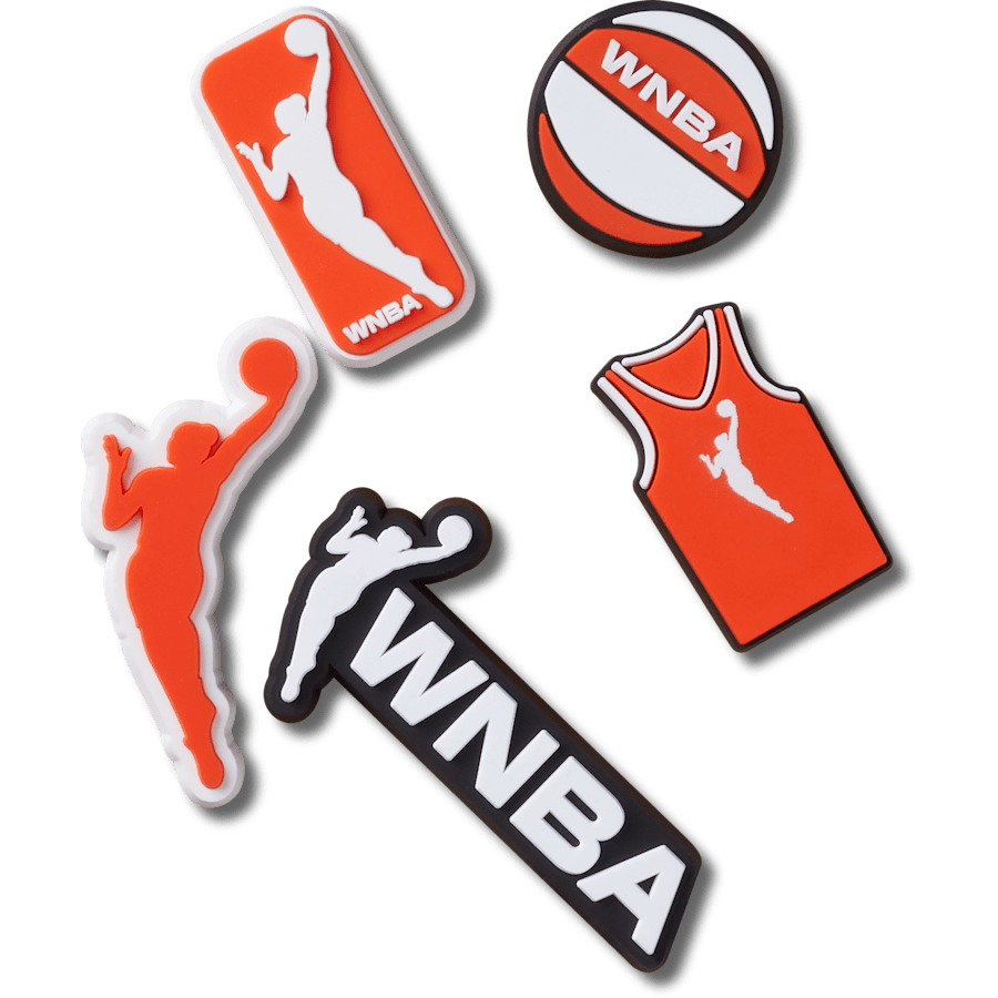 WNBA 5 Pack Jibbitz™ charms