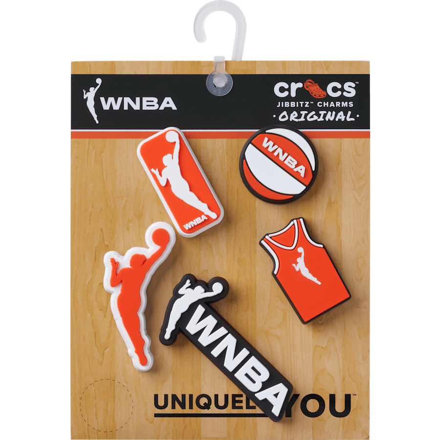 WNBA 5 Pack Jibbitz™ charms