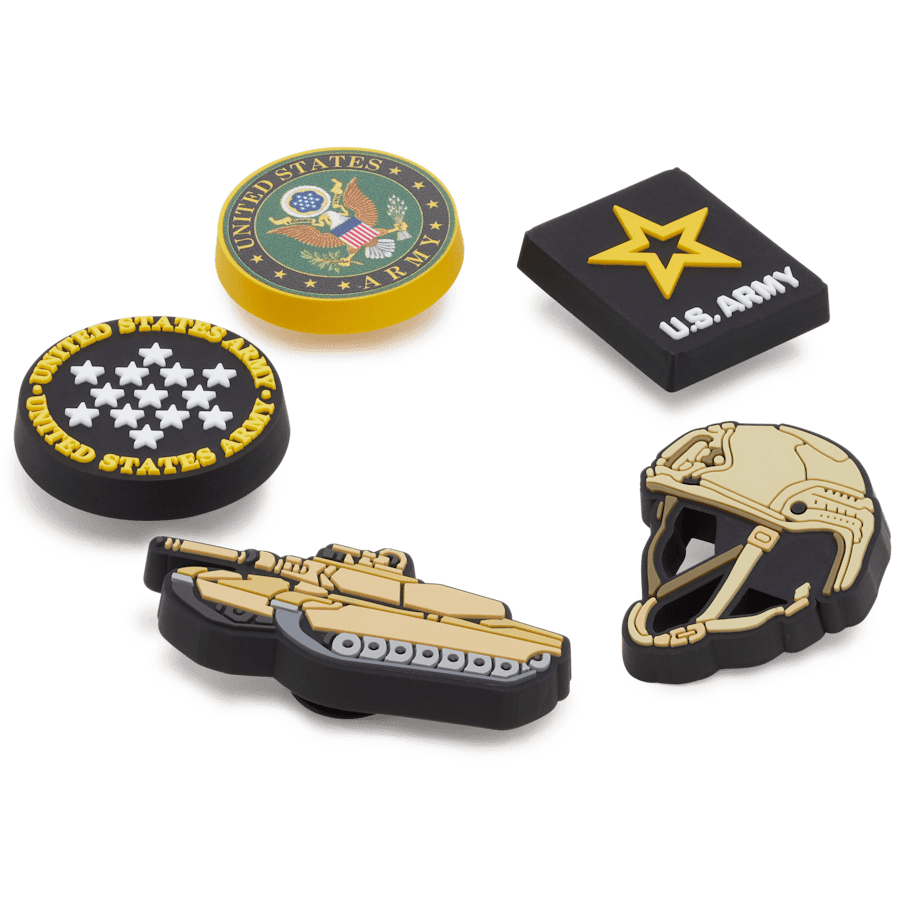 US Army 5 Pack 2 Jibbitz™ charms