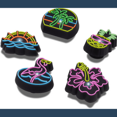 Lights Up Neon 5 Pack Jibbitz™ charms