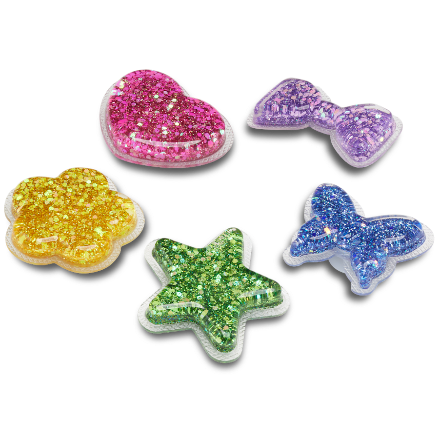 UV Changing Squish 5 Pack Jibbitz™ charms