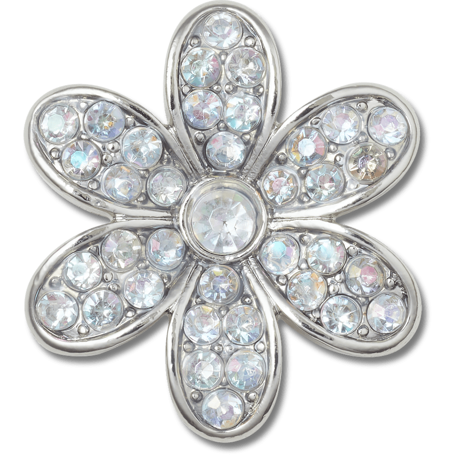 Silver Mnchrm Daisy 1 Jibbitz™ charms