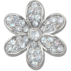 Silver Mnchrm Daisy 1 Jibbitz™ charms
