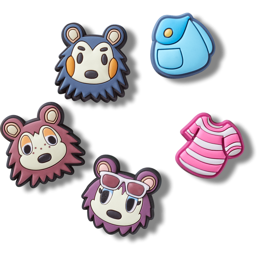 Animal Crossing Creator 5 Pack Jibbitz™ charms