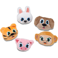 Fuzzy Animal 5 Pack Jibbitz™ charms