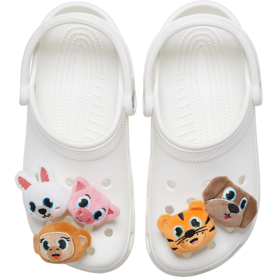 Fuzzy Animal 5 Pack Jibbitz™ charms