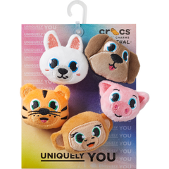 Fuzzy Animal 5 Pack Jibbitz™ charms