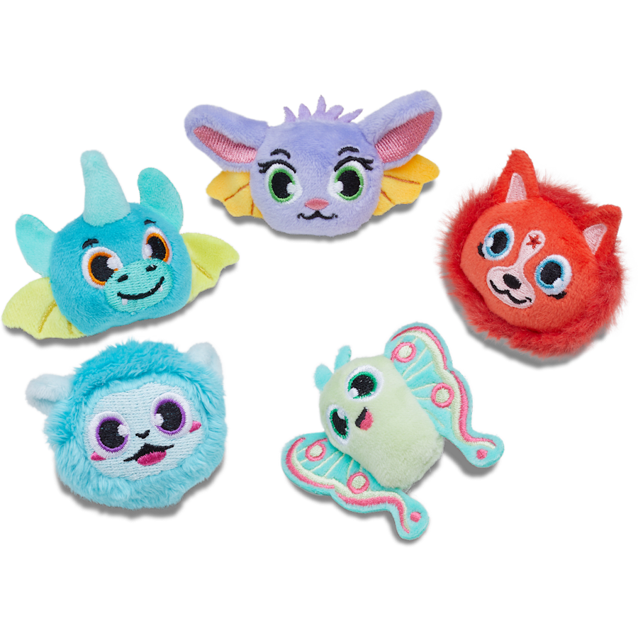 Fuzzy Fantasy Animals 5 Pack Jibbitz™ charms