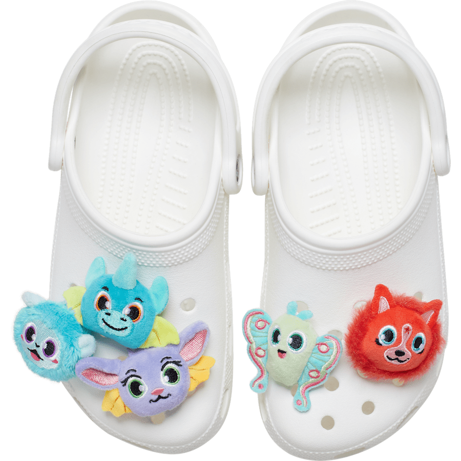 Fuzzy Fantasy Animals 5 Pack Jibbitz™ charms