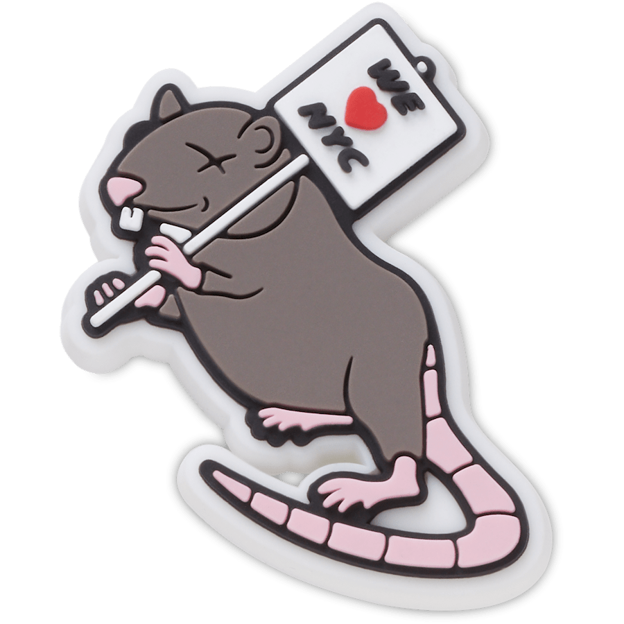 NYC Rats Run the City Jibbitz™ charms
