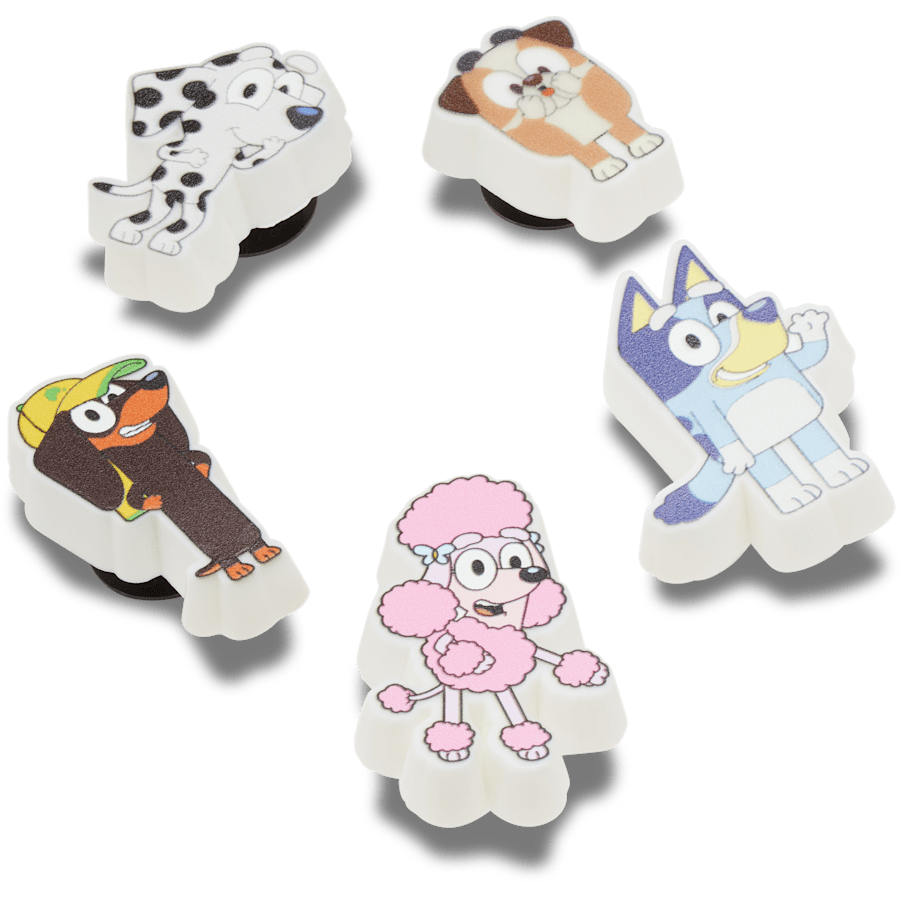 Bluey 5Pack Jibbitz™ charms