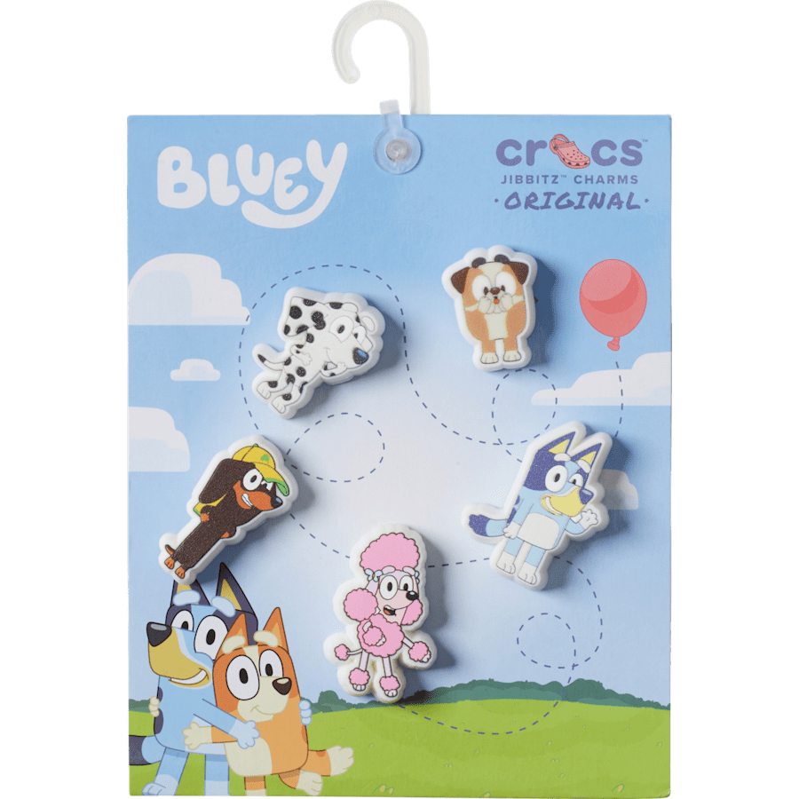 Bluey 5Pack Jibbitz™ charms
