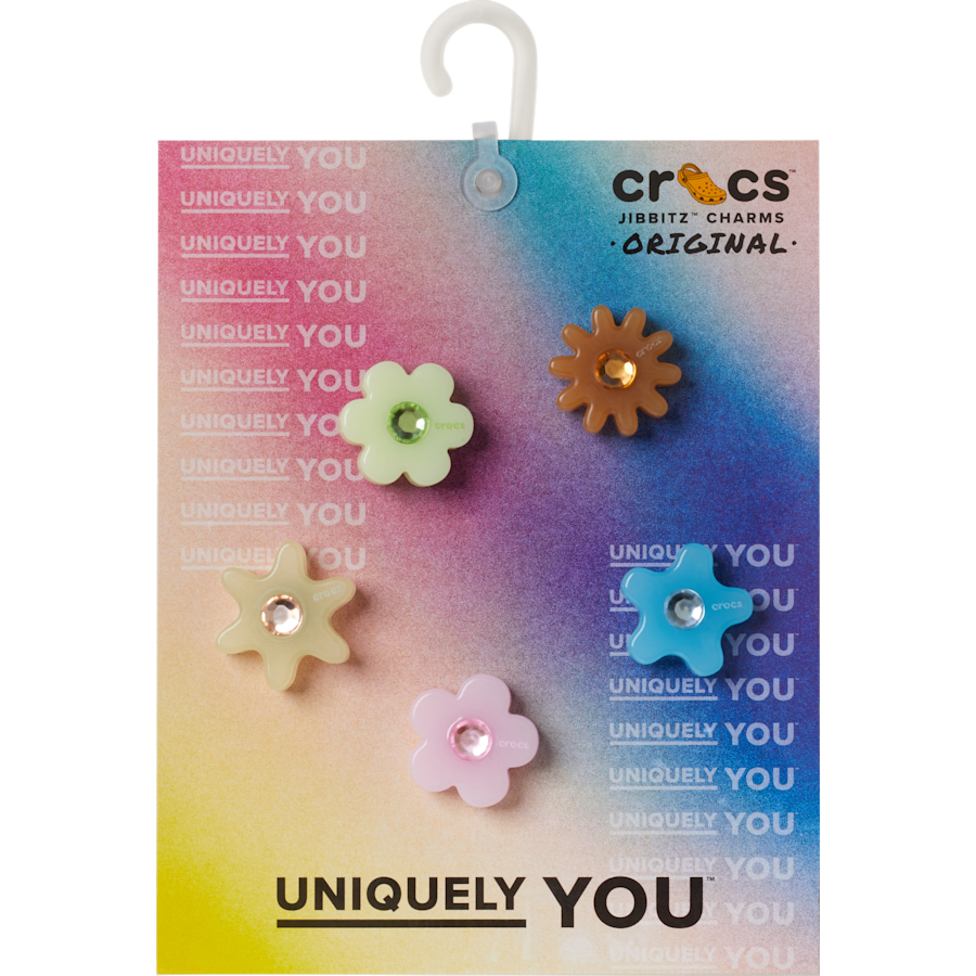 Enlighten Flower 5 Pack Jibbitz™ charms