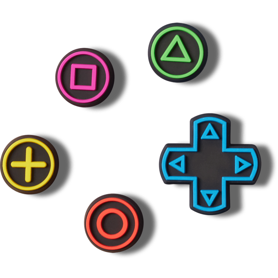 Game Controller 5 Pack Jibbitz™ charms