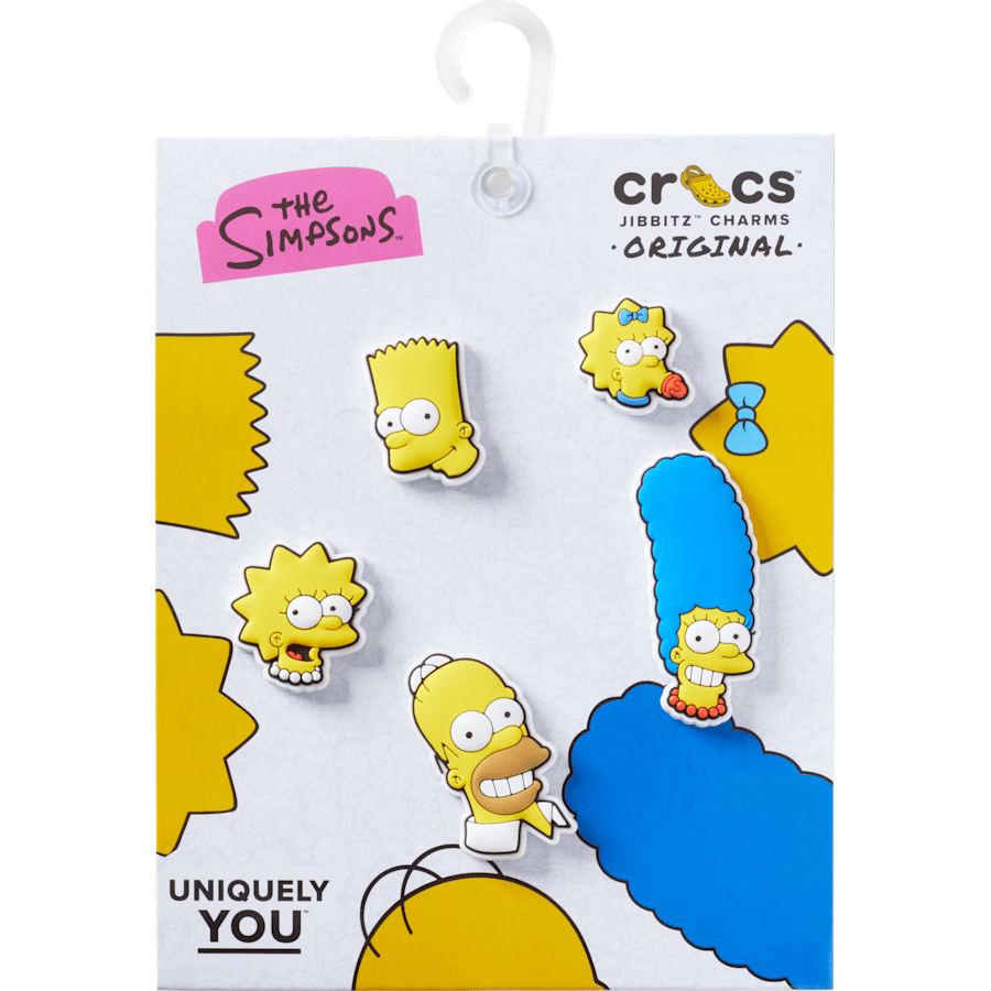 The Simpsons 5 Pack Jibbitz™ charms