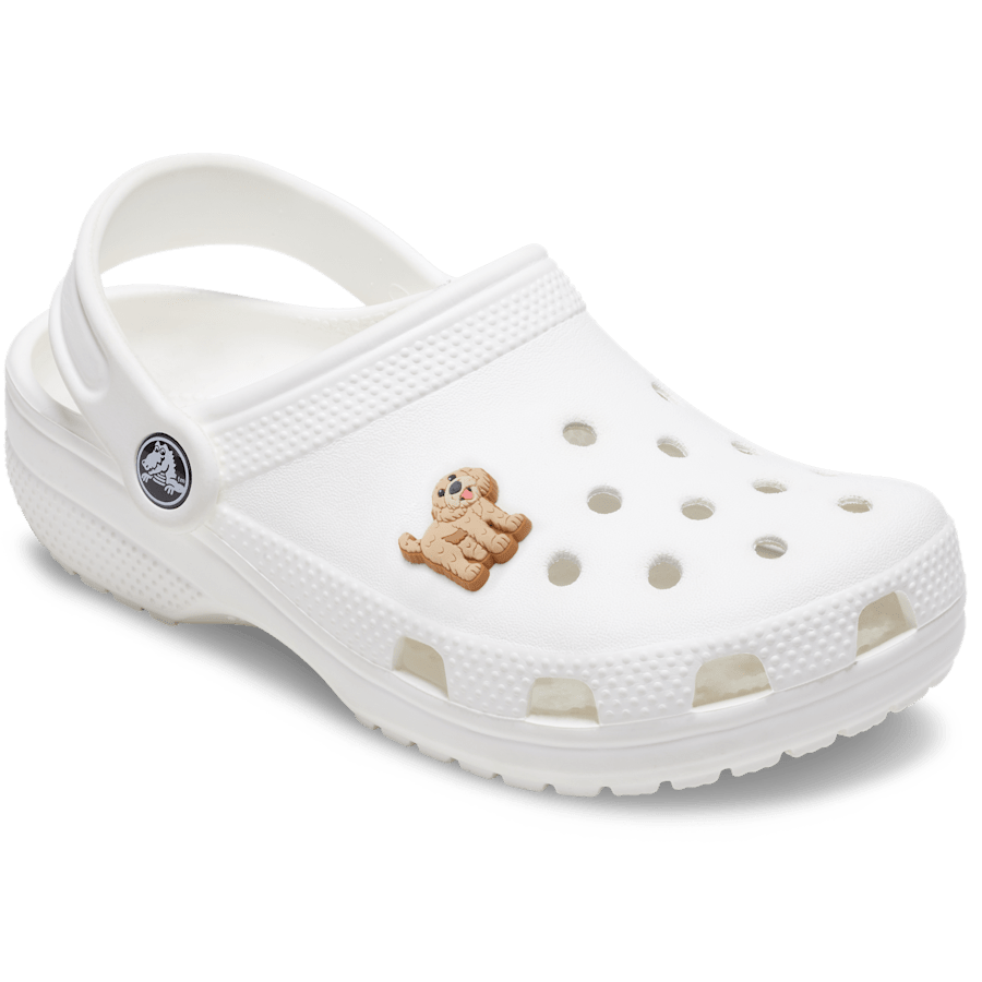 b'Golden Doodle Puppy Jibbitz Shoe Charm'