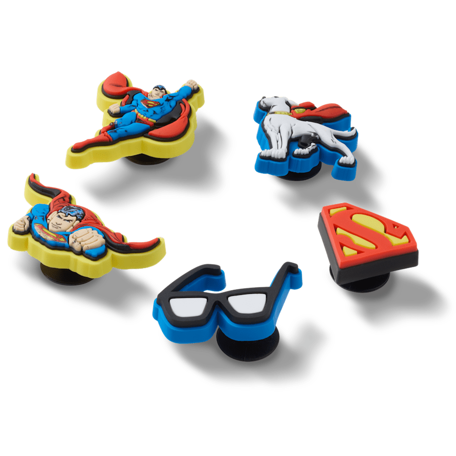 Superman 5 Pck Jibbitz™ charms