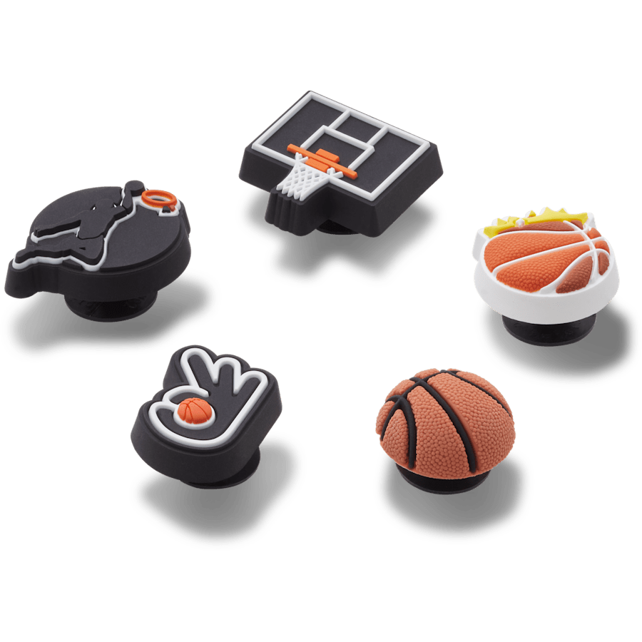 Basketball Team 5 Pack Jibbitz™ charms