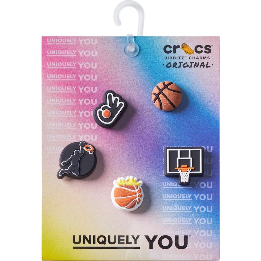Basketball Team 5 Pack Jibbitz™ charms