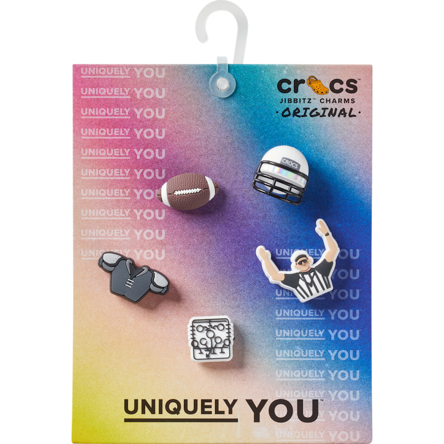 Football Team 5 Pack Jibbitz™ charms