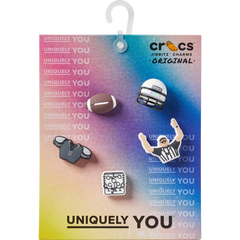 Football Team 5 Pack Jibbitz™ charms