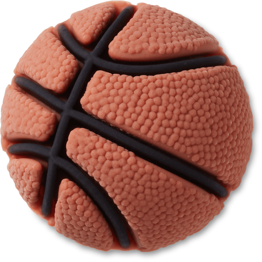 Textured Basketball Jibbitz™ charms