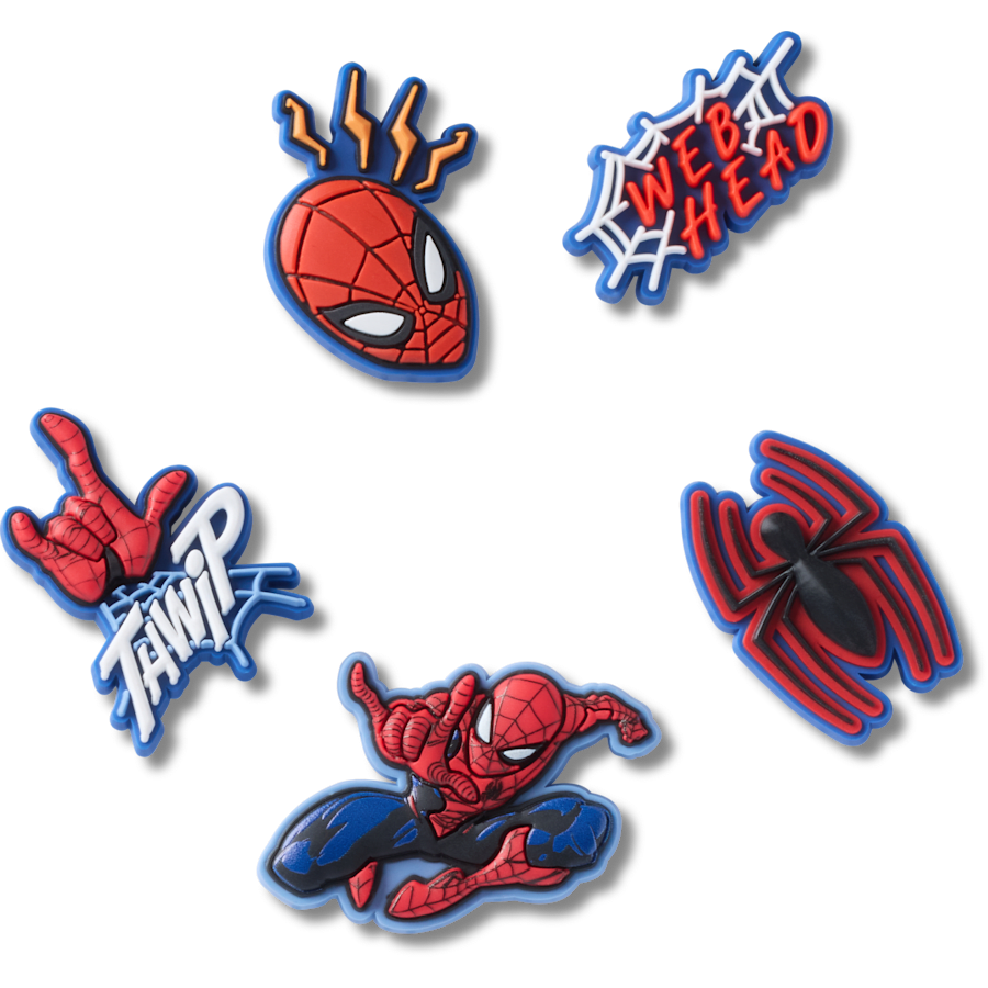 Spiderman 5 Pack Jibbitz™ charms