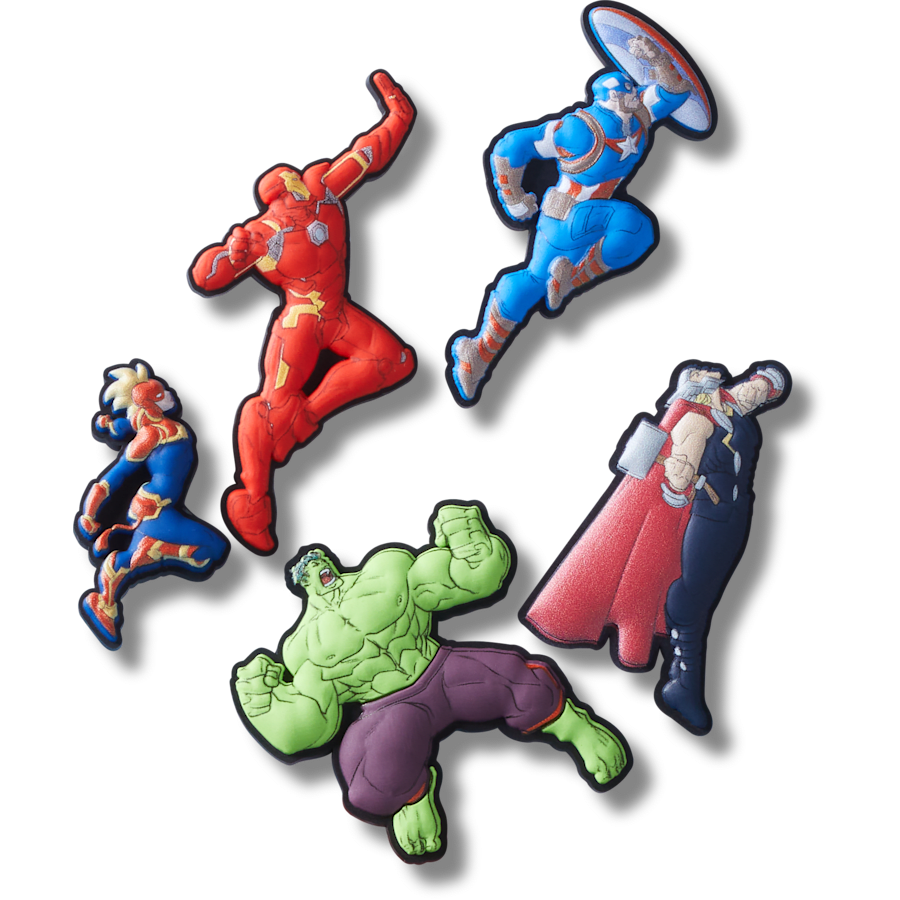 Avengers Heroes 5PCk Jibbitz™ charms