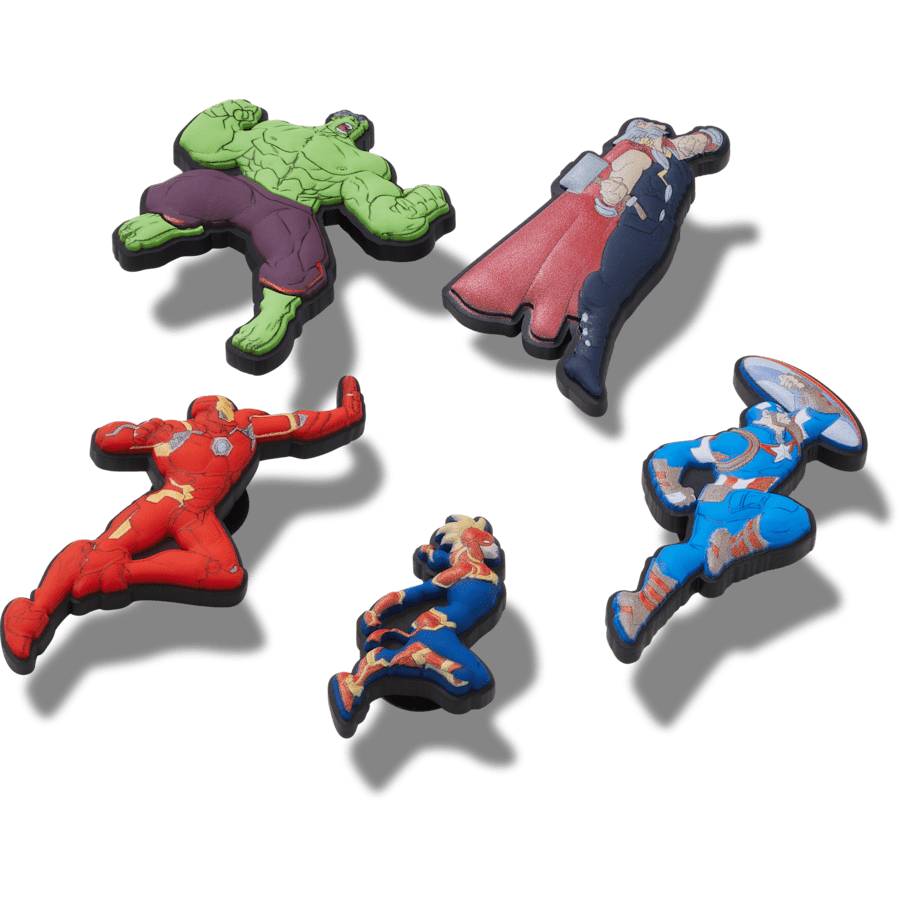 Avengers Heroes 5PCk Jibbitz™ charms