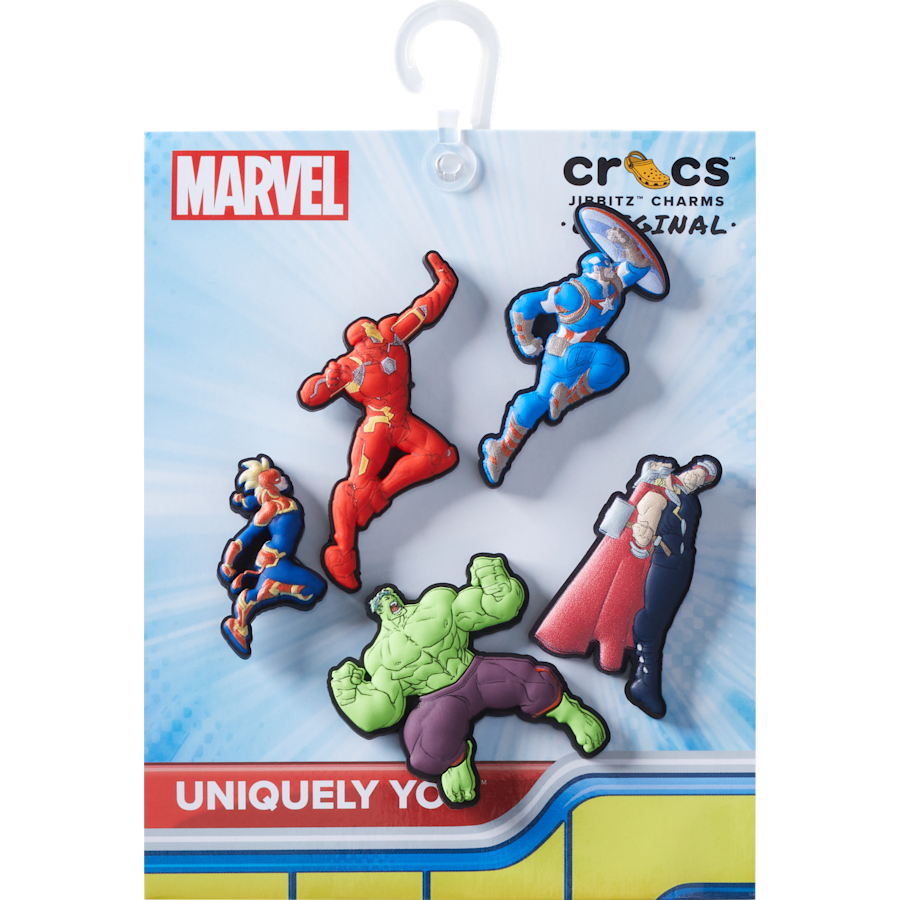 Avengers Heroes 5PCk Jibbitz™ charms