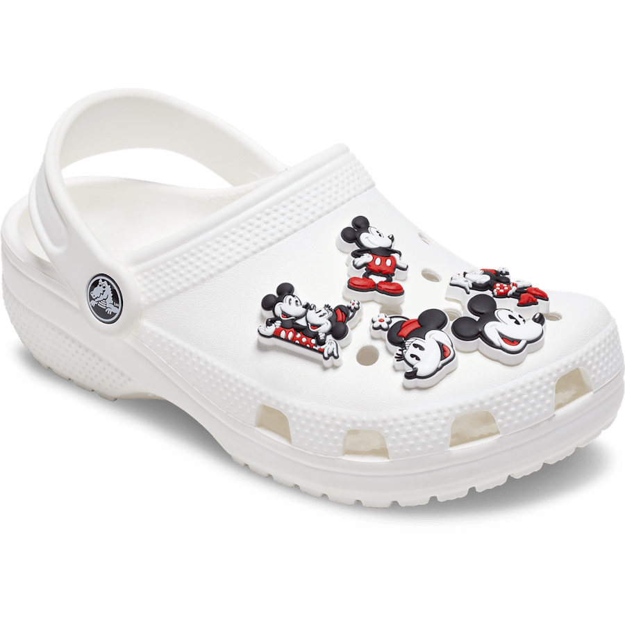 Mickey and Minnie PVC 5 Pack Jibbitz™ charms