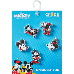 Mickey and Minnie PVC 5 Pack Jibbitz™ charms