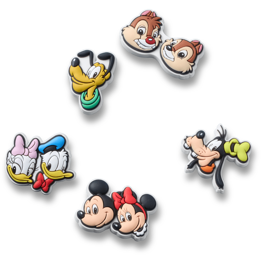 Mickey and Friends PVC 5 Pack Jibbitz™ charms