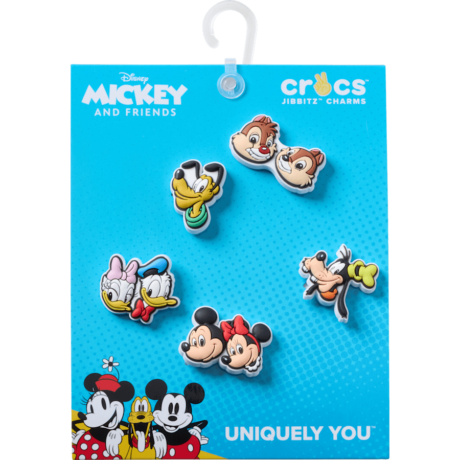 Mickey and Friends PVC 5 Pack Jibbitz™ charms