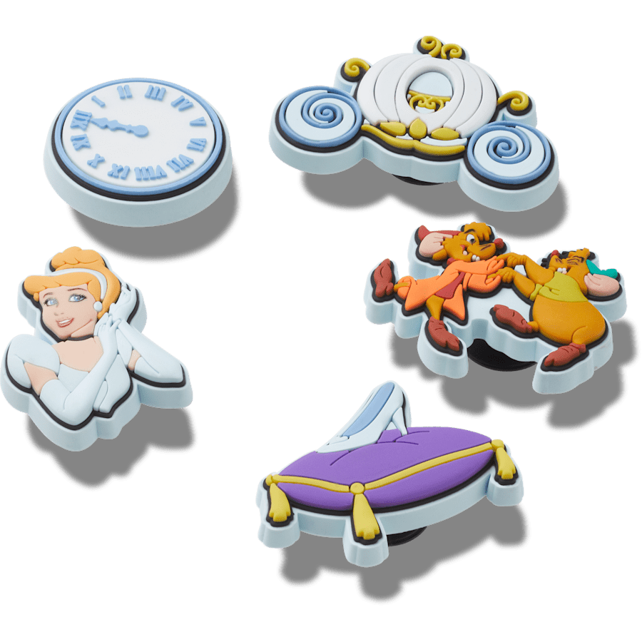 Cinderella 5 Pack Jibbitz™ charms