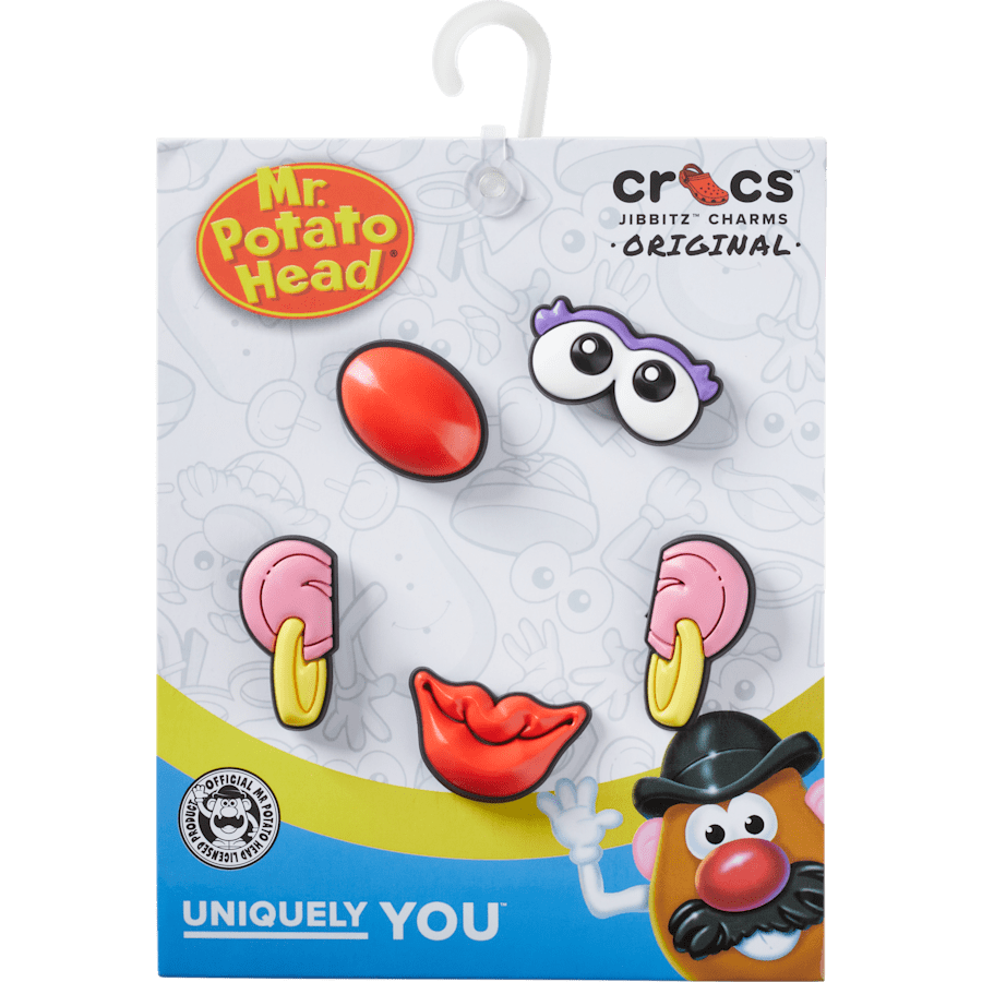 Mrs Potato Head 5 Pck Jibbitz™ charms