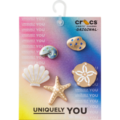 Gold Seashell 5 Pack Jibbitz™ charms