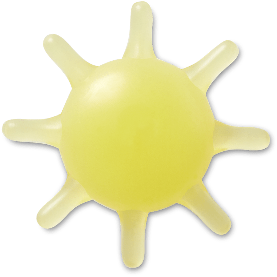 Squish Filled Sunshine Jibbitz™ charms