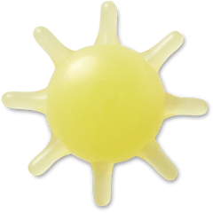 Squish Filled Sunshine Jibbitz™ charms