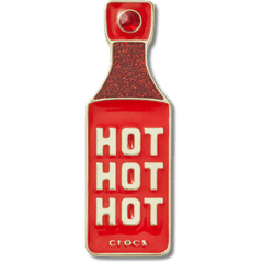 Gold Hot Hot Hot Sauce Jibbitz™ charms