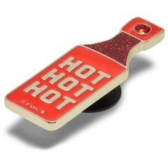 Gold Hot Hot Hot Sauce Jibbitz™ charms