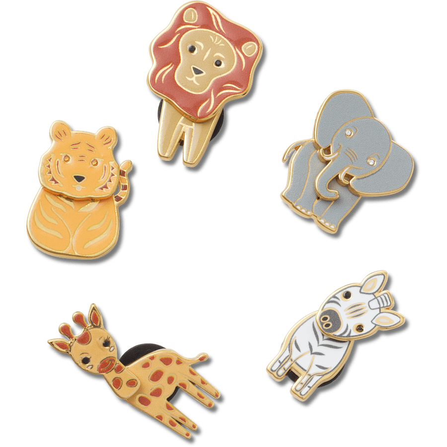 Enamel Safari 5 Pack Jibbitz™ charms