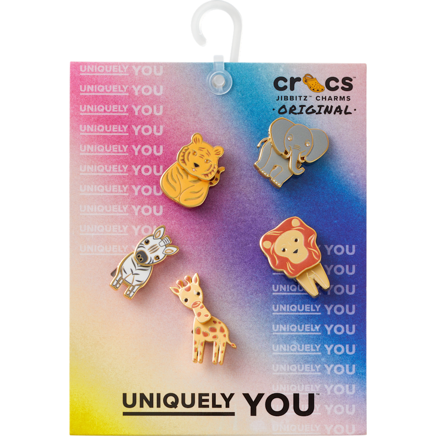 Enamel Safari 5 Pack Jibbitz™ charms