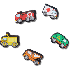 Tiny Work Trucks 5 Pack Jibbitz™ charms