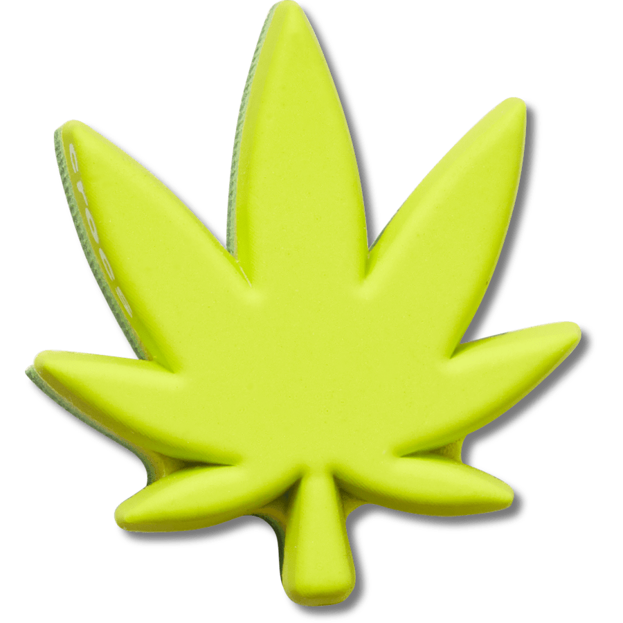 Stacked Hemp Leaf Jibbitz™ charms