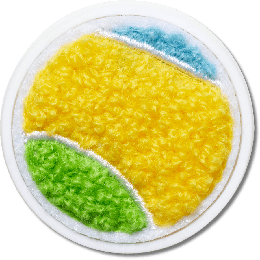 Fuzzy Tennis Ball Jibbitz™ charms