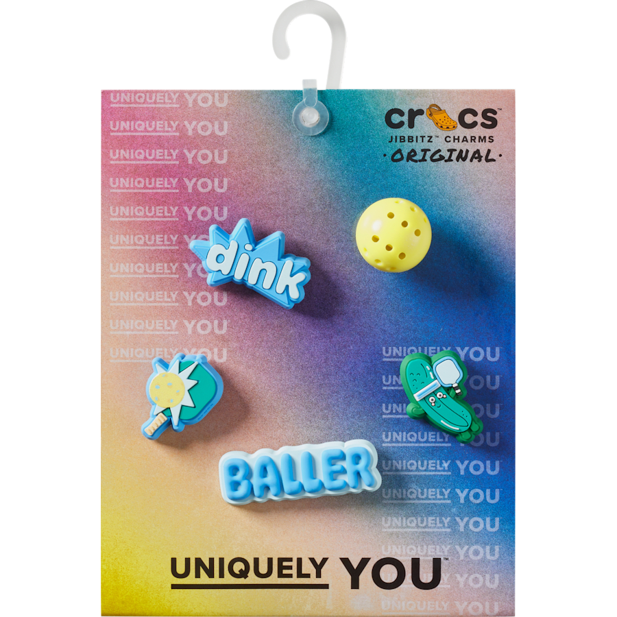 Pickle Ball 5 Pack Jibbitz™ charms