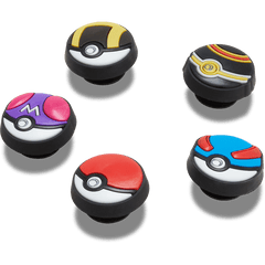 Poke Ball 5 Pack Jibbitz™ charms